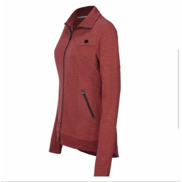 Cabi Burgundy Training Jacket Size Large #4122 - Picture 5 of 13